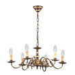 Candelabru clasic alama patinata 6xE14/40W, Stilluster LU 1285/6 Patina Orion